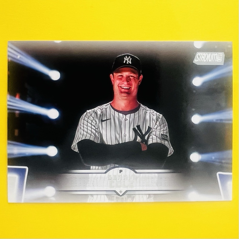 2025 Topps‎ Stadium Club Gerrit Cole #140 New York Yankees Base